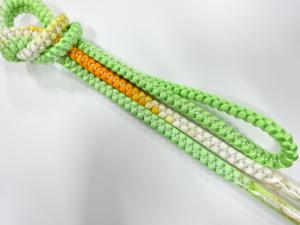 未使用品　正絹　手組帯締め